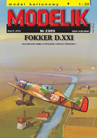 Dutch fighter FOKKER D.XXI - Image 1