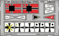 German U-boat flags STEEL