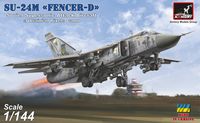 Su-24M "Fencer-D" Soviet Supersonic Attack Aircraft - Ukrainian Pixel Camo - Image 1
