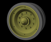 “Chieftain” MBT Road wheels - Image 1