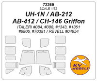 UH-1N / AB-212 / AB-412 / CH-146 Griffon (ITALERI/ REVELL) - Image 1