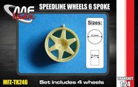 Speedline wheels 6 spoke 5 screw