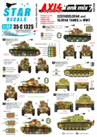 Axis Tank Mix # 7. Czechoslovak and Slovak tanks in WW2. - Image 1