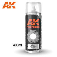 AK1011 FINE PRIMER WHITE SPRAY - Image 1