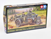 German Motorcycle and Sidecar - Image 1