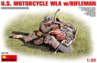 U.S. MOTORCYCLE WLA w/RIFLEMAN - Image 1